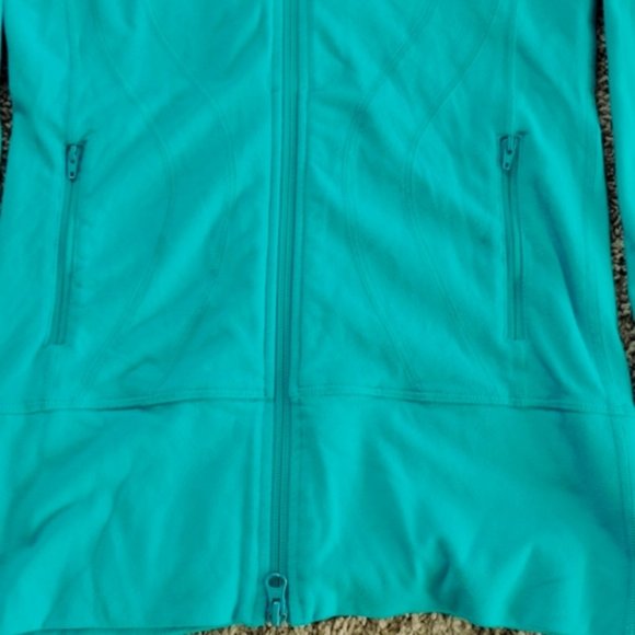 Lululemon Full Zip teal Jacket Size 2 - Picture 7 of 10